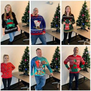 ugly sweater contest